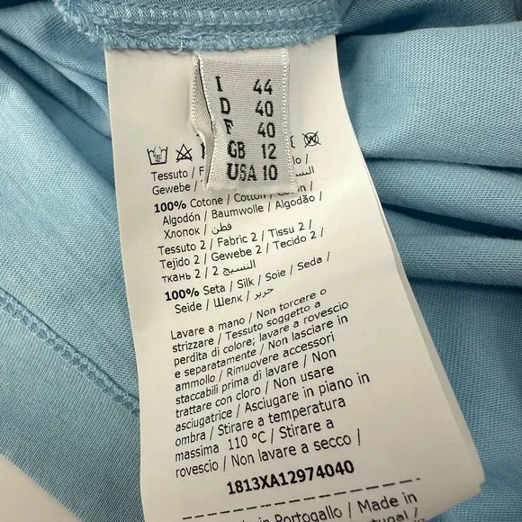 Moschino Couture My Little Pony Ribbon Tee with Lace-up Sleeves 10 New with Tags - Picture 15 of 16